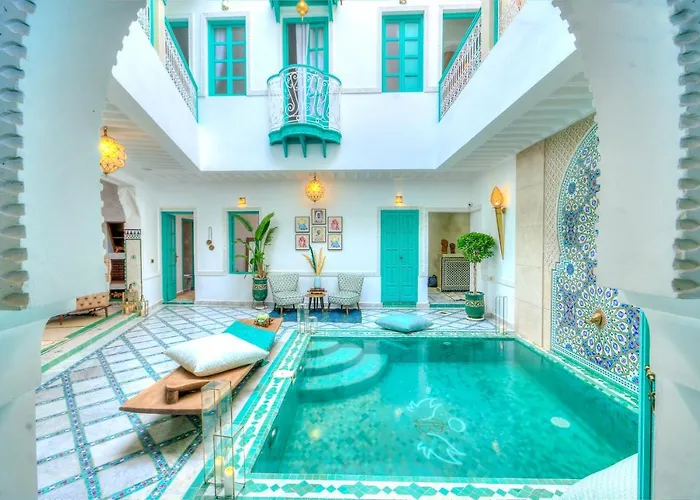 riad paradis blanc Marrakesh